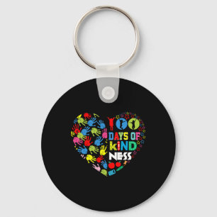 Tage mit nettem Spaß 100 Tage Schuloutfit Schlüsselanhänger
