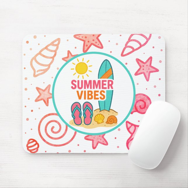 Tage vor dem Strand Mousepad (Mit Mouse)