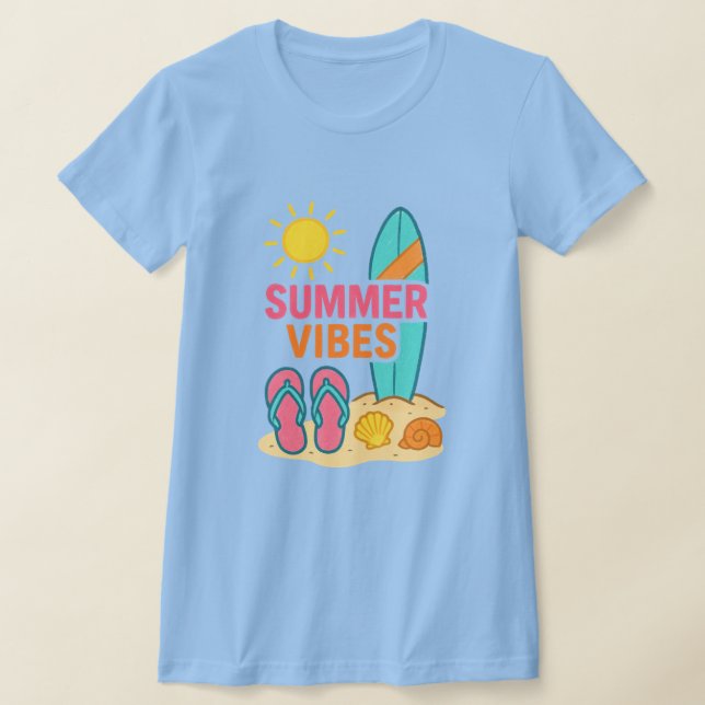Tage vor dem Strand T-Shirt (Ablage )