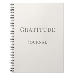 Tagebuch der Dankbarkeit - Notizbuch mit minimalis