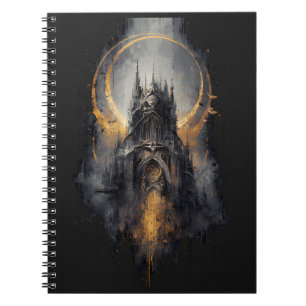 Tagebuch für dunkle Fantasy-Gotik-Architektur