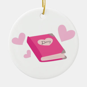 Tagebuch Keramik Ornament