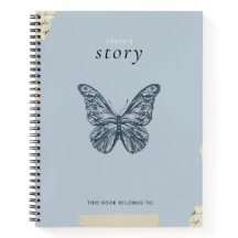 Tagebuch von heute – Vintage Schmetterling