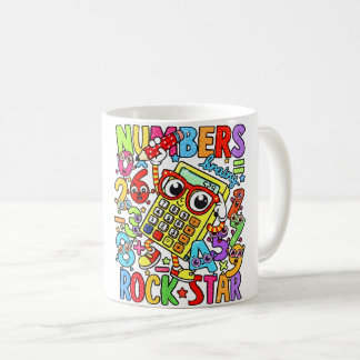 Tages der Zahlen Mathematik-Tasse | Zahlen Rocksta Kaffeetasse