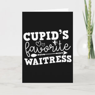 Tages des heiligen Valentins Cupidos Lieblings Bed Karte