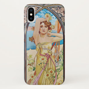 Tagesanbruch-Kunst Nouveau Alphonse Mucha Case-Mate iPhone Hülle