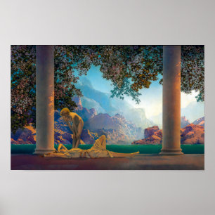 Tagesanbruch Maxfield Parrish Poster
