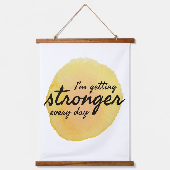 Tagesangebote für Motivation und Inspiration Wandteppich Mit Holzrahmen (Vorderseite)