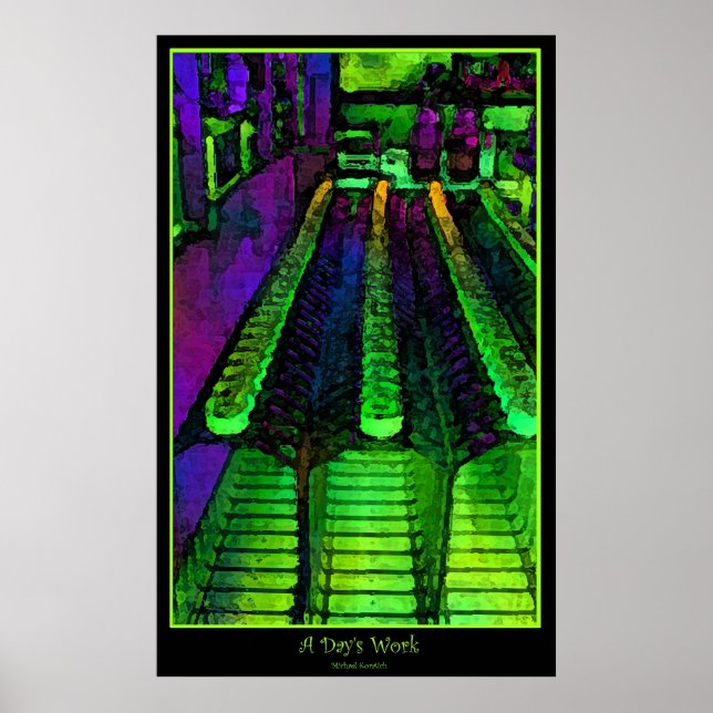 Tagesarbeit Poster (Vorne)