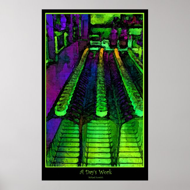 Tagesarbeit Poster (Vorne)