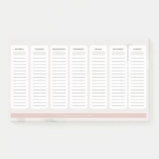 Tagesaufgabe Post-it Klebezettel