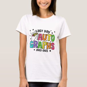 Tagesautografien Letzter Tag der Schule Vibes Funn T-Shirt