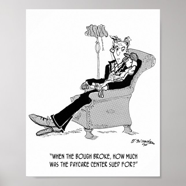 Tagesbetreuung in Kinderzimmer Rhymes Poster (Vorne)