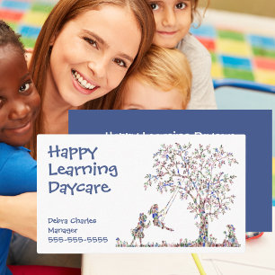 Tagesbetreuung Kinder - Nature Business Card Visitenkarte