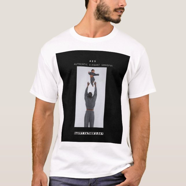 Tagesdesign des Vaters T-Shirt (Vorderseite)