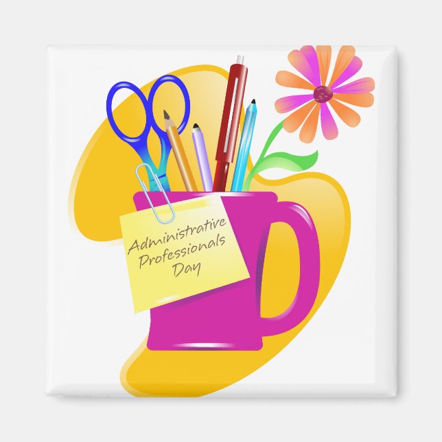 Tagesdesign für Führungskräfte Magnet (Vorne)