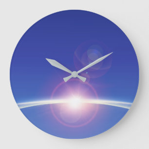 Tagesfeier große wanduhr