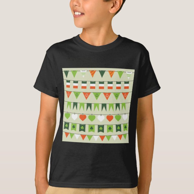 Tagesflagge T-Shirt (Vorderseite)