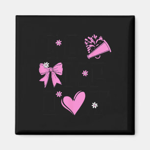 Tagesfreude Cheer Mom Retro Cheerleading Liebe Fra Magnet