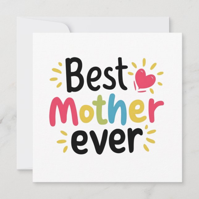 Tagesgeschenk der besten Mütter (Vorderseite)