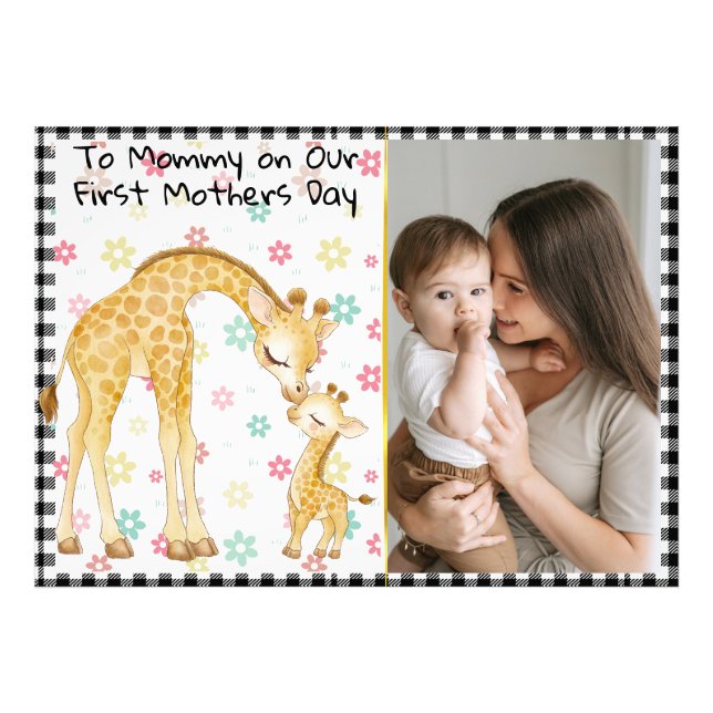 Tagesgeschenk der ersten Mütter für das Baby Fotodruck (Vorne)