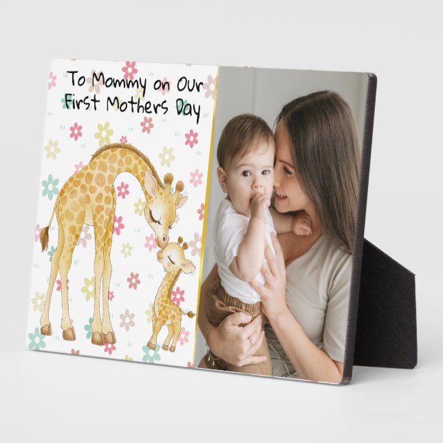 Tagesgeschenk der ersten Mütter für das Baby Fotoplatte (Seite)