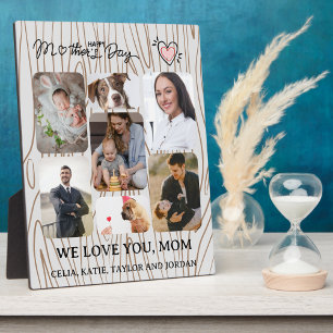 Tagesgeschenk der personalisierten Mama: 7-Foto-Co Fotoplatte