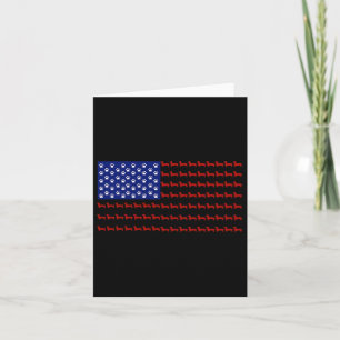 Tagesgeschenk für die Unabhängigkeit der amerikani Karte
