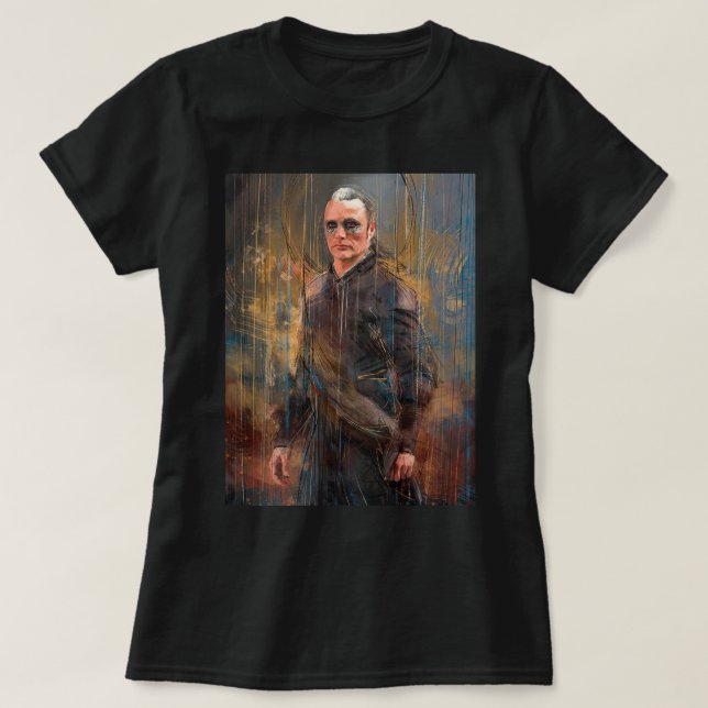 Tagesgeschenk für Mads Einflussreiche Mikkelsen Fu T-Shirt (Design vorne)