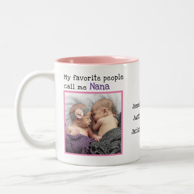 Tagesgeschenke der Mutter - Zweifarbige Tasse (Links)