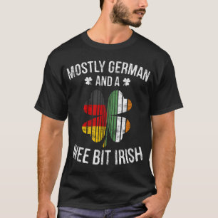 Tagesgif deutsches kleines Stückchen-irisches T-Shirt