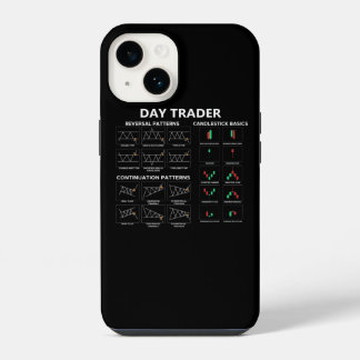 Tageshändler Aktienmarkt Investor Chart Kerzenchar iPhone 14 Hülle