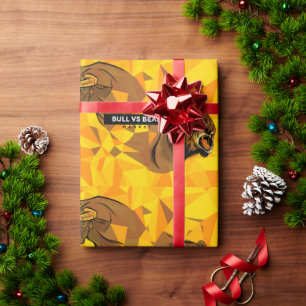 Tageshändler - Geschenk - Bull- und Bärenmarkt Geschenkpapier