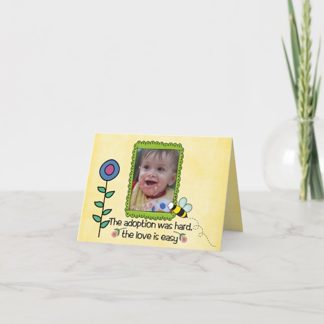 Tageskarte Adoption Karte (Vorderseite)