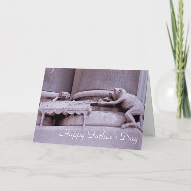 Tageskarte des Affen Karte (Vorderseite)