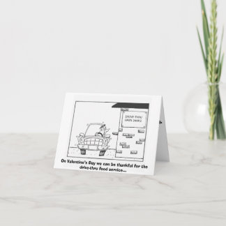 Tageskarte des Single Feiertagskarte