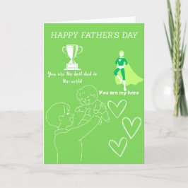 Tageskarte des Vaters Karte