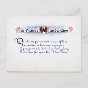 TAGESKARTE DES Vintagen VALENTINS Feiertagspostkarte