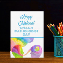 Tageskarte für Flachbildschirm-Sprechfunk-Patholog Feiertagskarte