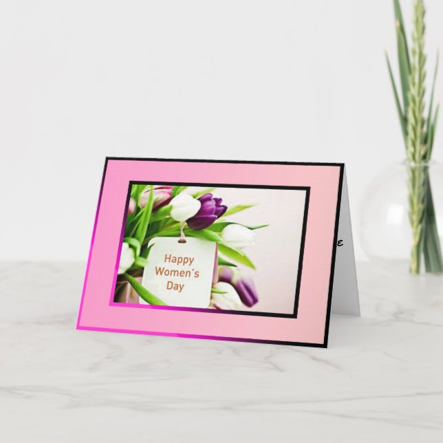 Tageskarte für Frauen Karte (Vorderseite)