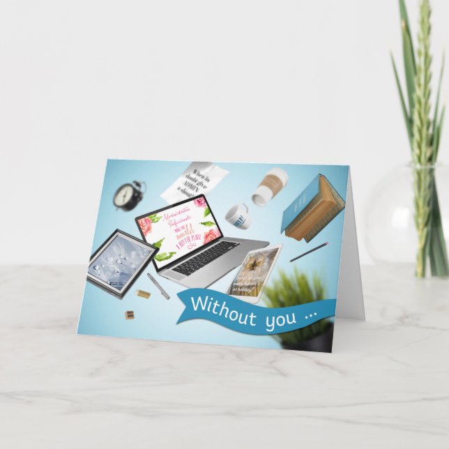 Tageskarte für Fun Admin Professionals - Die Chaos Karte (Vorderseite)