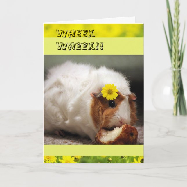 Tageskarte für hübsche Schweine Karte (Vorderseite)