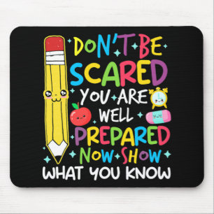 Tageslehrer zeigen, was Sie wissen Testtag Teach W Mousepad