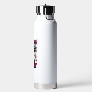 Tagespflegekraft, Hexe bei Nacht Halloween-Shirt-D Trinkflasche