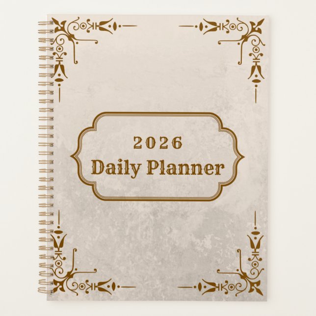 Tagesplaner 2026 planer (Vorderseite)