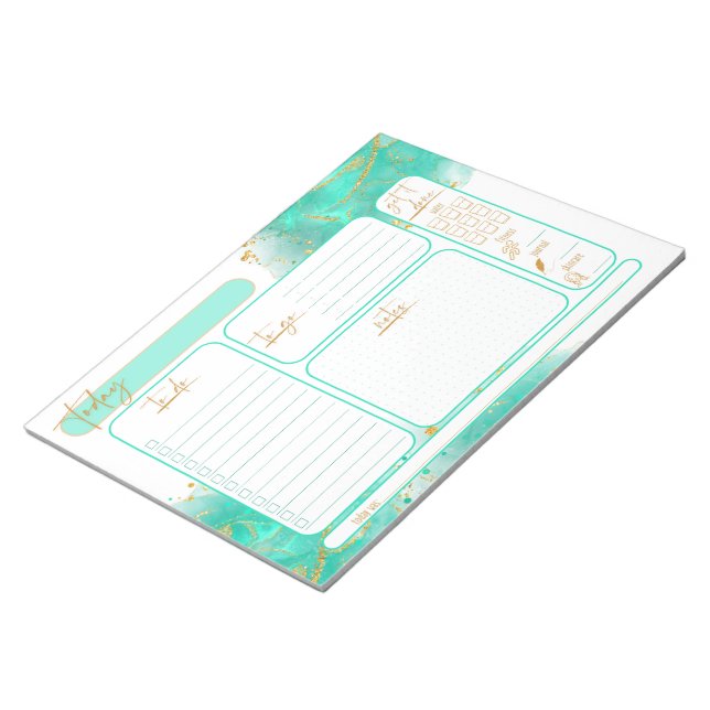 Tagesplaner Abreißen Notepad Notizblock (angewinkelt)