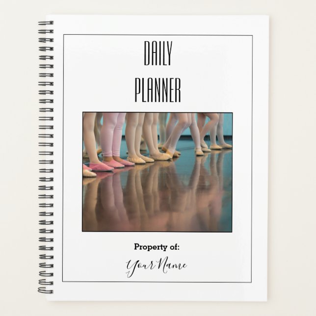 Tagesplaner - Ballett - HAMbWG Planer (Vorderseite)