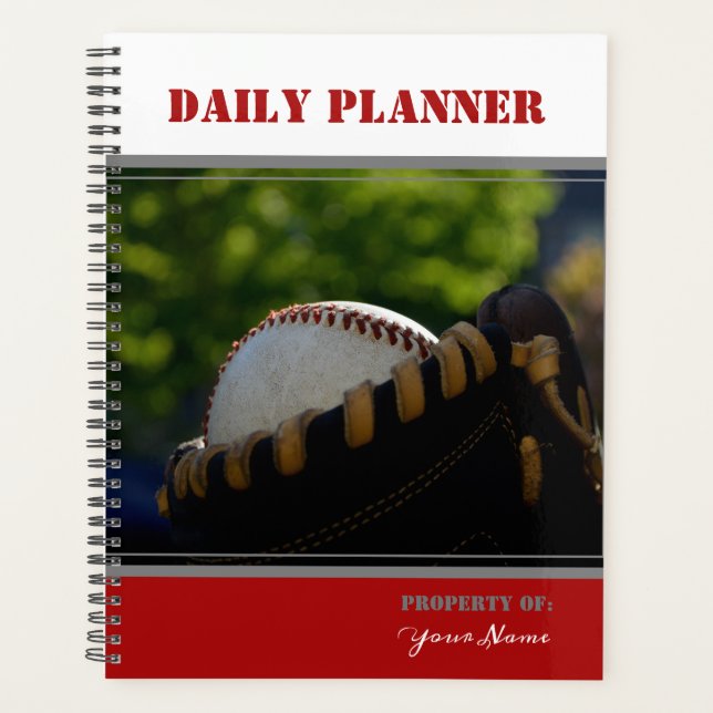 Tagesplaner - Baseball - HAMbWG Planer (Vorderseite)
