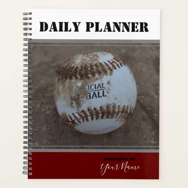 Tagesplaner - Baseball - HAMbWG Planer (Vorderseite)