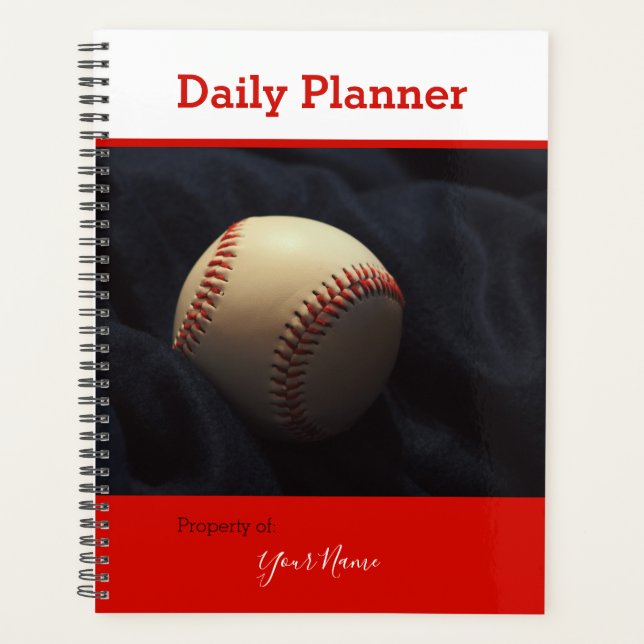 Tagesplaner - Baseball - HAMbWG Planer (Vorderseite)